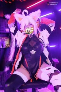 Vtuber - deme nude cosplay irl vtuber boobs nude fyp part 4