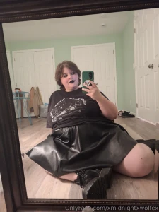 Sir told me he wanted to see a goth look so of course i delivered