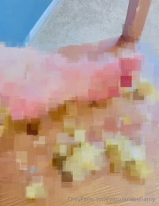 Banana foot crush watch me mash this banana with my pretty pink feet part 7