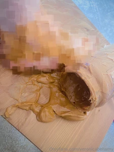 Peanut butter looks so good on my feet doesn t it oops- i forgot you