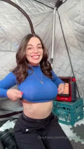 Good things have to be shared and not hidden in a shirt