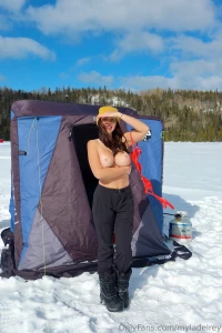 Ever wonder how to spice up ice fishing let s just say i know how to part 1