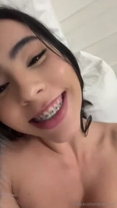 Can you guess what i am wearing the beautiful smile you gave me of