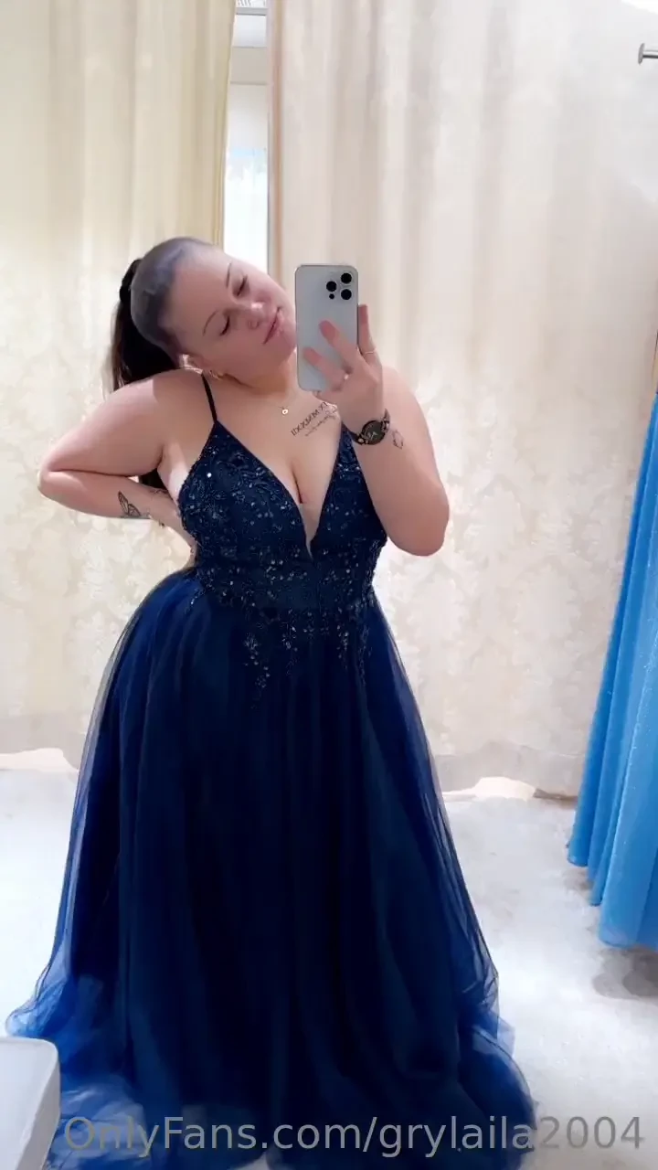 Tip me 15 on this post if you want a cheeky video of me in the dress 