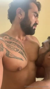 With muslim thirsty guy