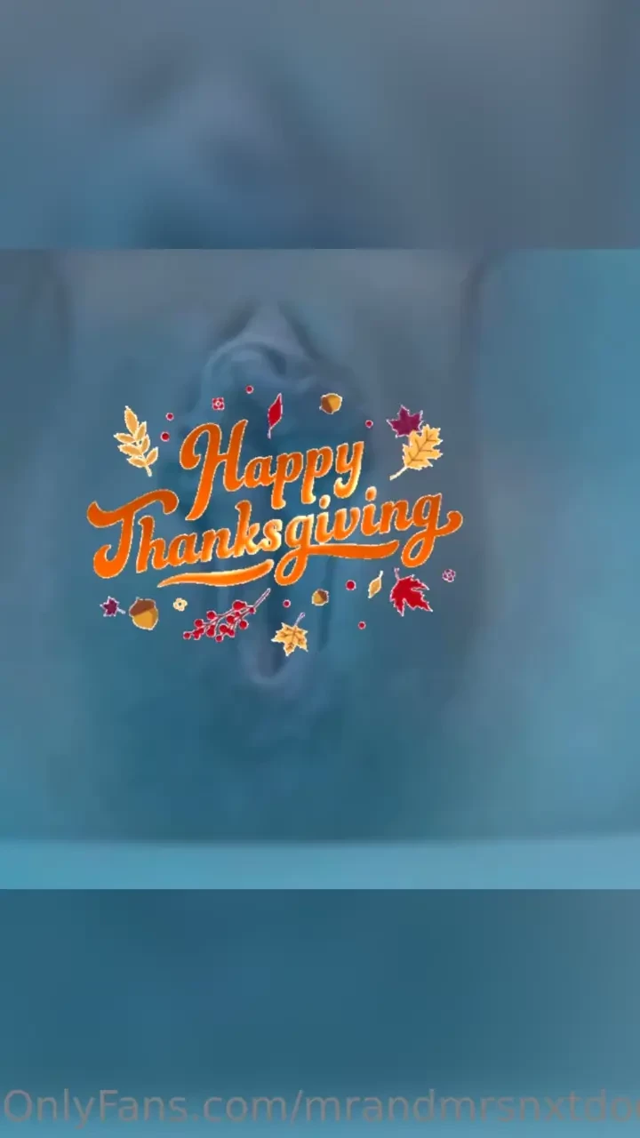 Happy thanksgiving would you stuff me 