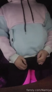 45 minutes of nami stripteasing and three thicc cumshots for you to