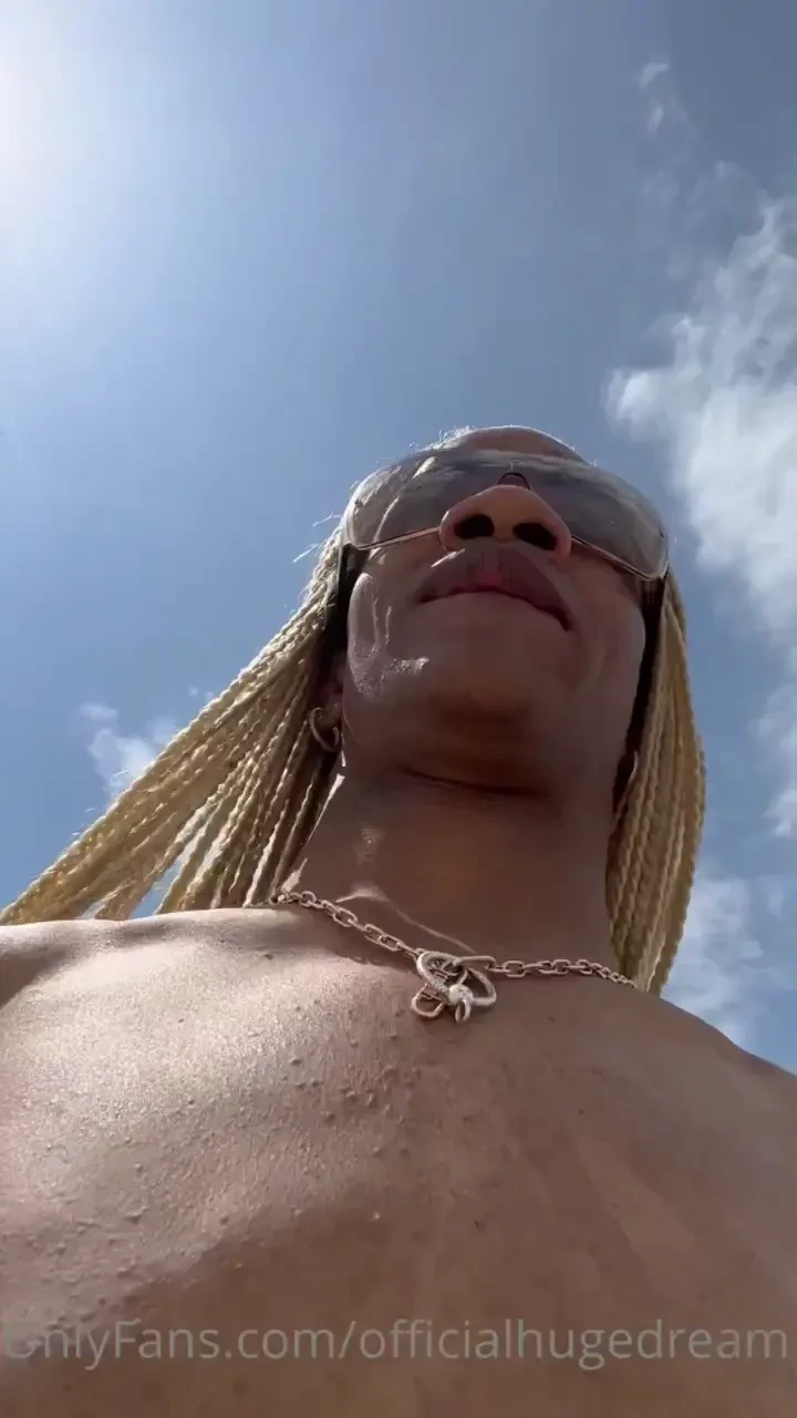 Me on the nude beach it feels good to love the skin i m in and to show 