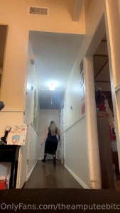 Posing in the black dress