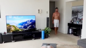 Teaser from from yoga video with itz marz see me stretch her pu y out