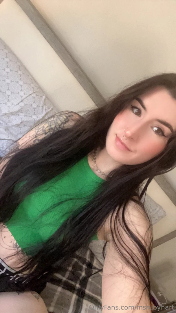 Wearing green trying to channel spring 