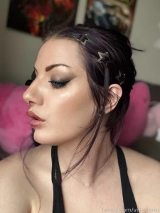 Do you like my hair clips fyp purplehair altgirl alternative goth