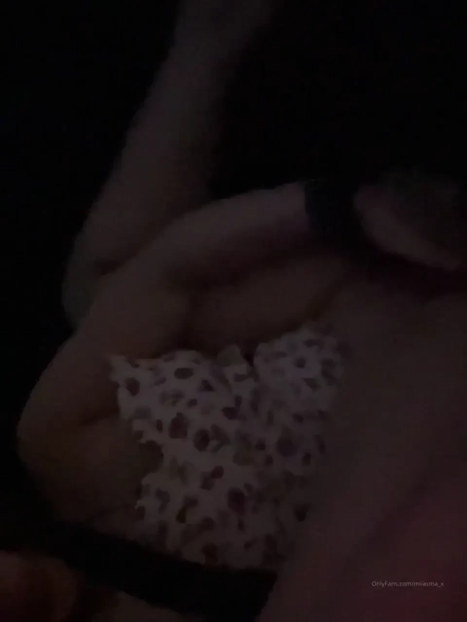 Chatting and playing with myself in the car 