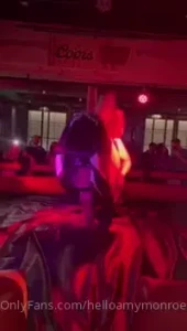 Throwback to thirsty thursday when i rode a mechanical bull for the