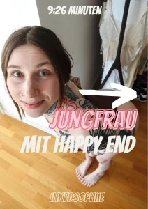 Jungfrau mit happy end schaue dieser unbeholfenen jungfrau dabei zu