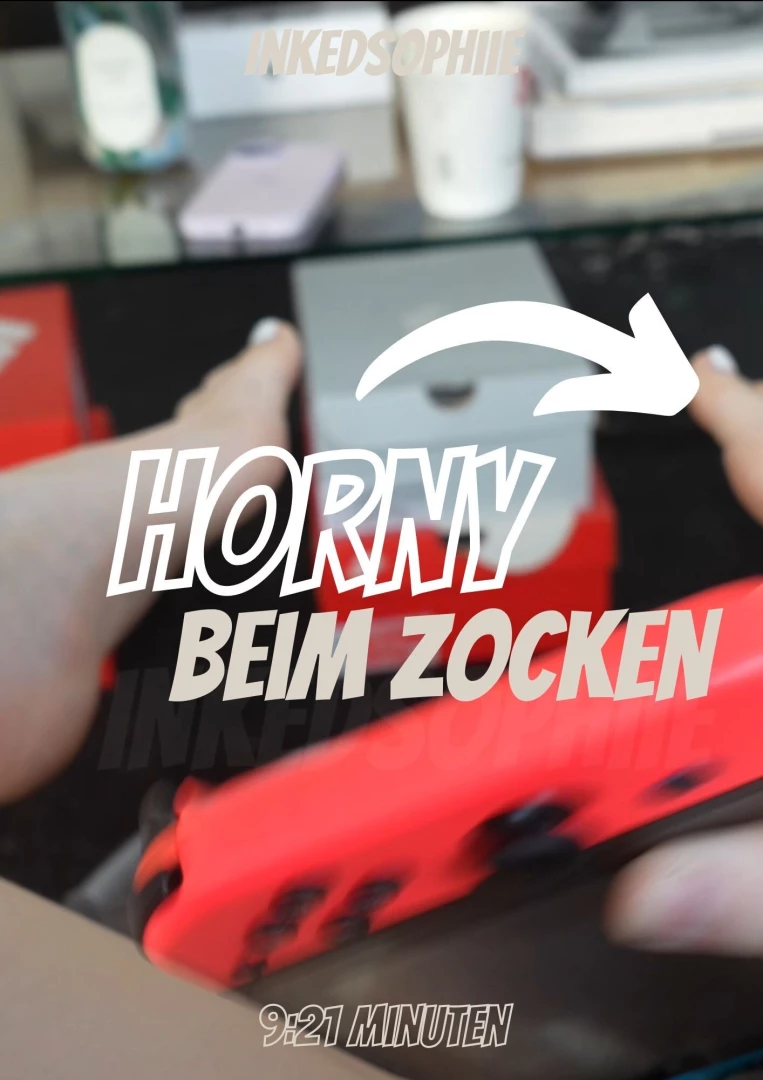 Ich war so horny w hrend ich auf dem sofa gezockt habe da musste ich 