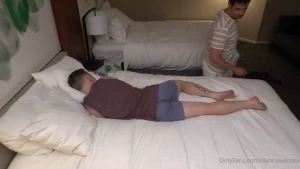 After spending the night rafael found the perfect way to start the