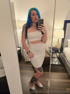 My dress for the white party at the miami xbiz