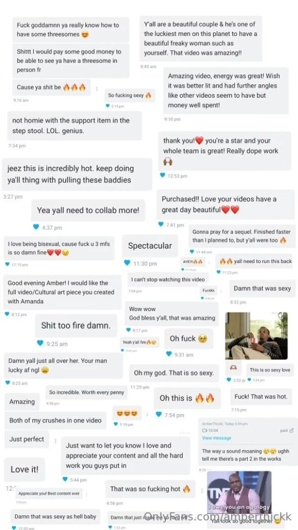 All reviews for my newest threesome video dm now if you haven t bought part 1 