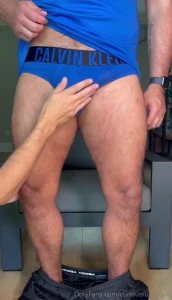 Getting wanked after gym