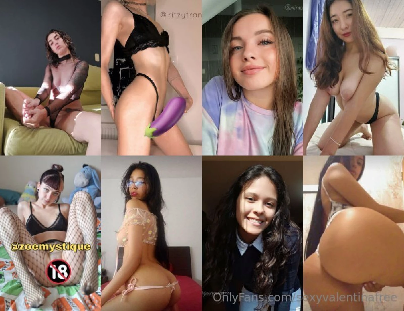 Bad girls orgasmicfleur ritzytrans miraclefree loveluvy zoemystique 