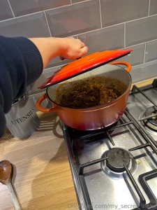 Cooking up a storm in the kitchen can you guess what i m making