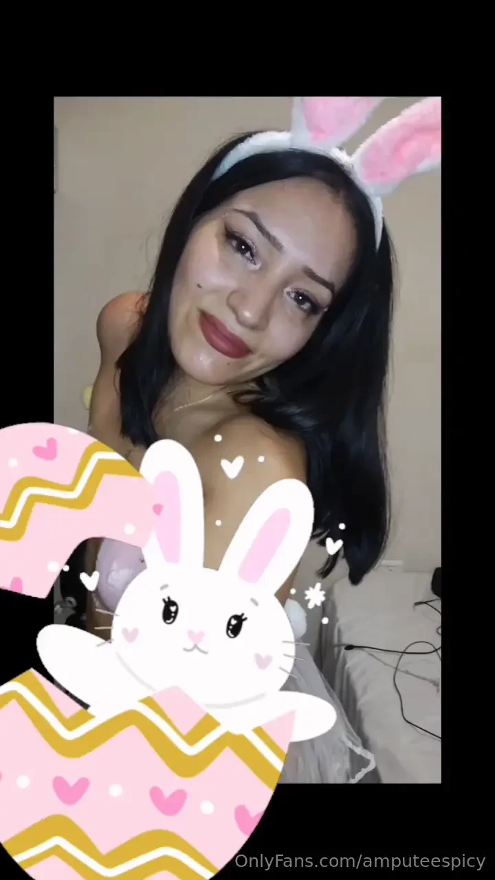 This beautiful bunny has some sweet easter eggs to share and a little 