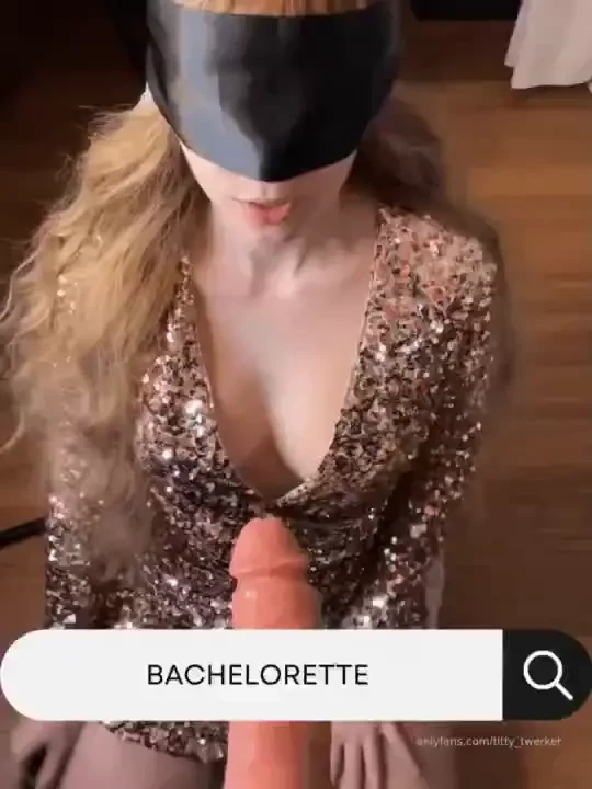 Pov you are my stripper and my girlfriends blindfolded me and dared to 