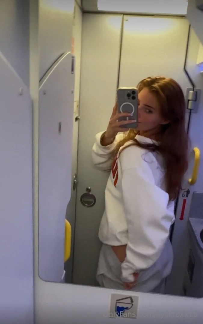 See me get naughty in flight our little secret 