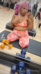 Nothing crazy just my workout progress i need to continue to work out