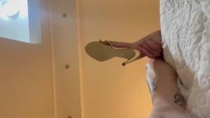 Hoje eu botei um saltinho