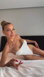 Walking on the edge of the bed is my favorite sport