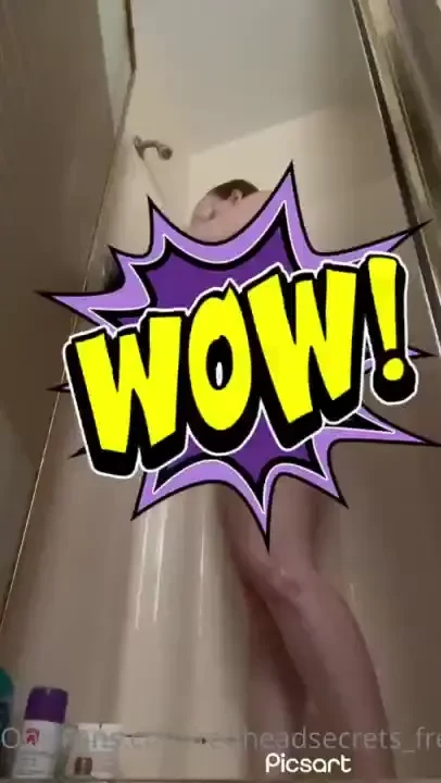 Sexy shower scene showering shaving and pleasing myself hope you like 