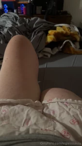 Gotta love being able to wear shorts again in my apartment at night