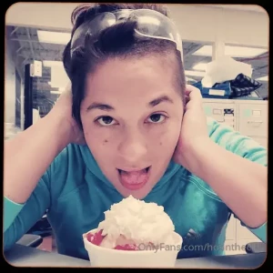 Ahhhh shiiiit almost forgot work provided us with ice cream today