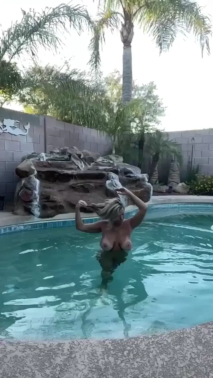 I miss naked pool time how about you guys good morning i will be on 