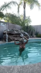 I miss naked pool time how about you guys good morning i will be on