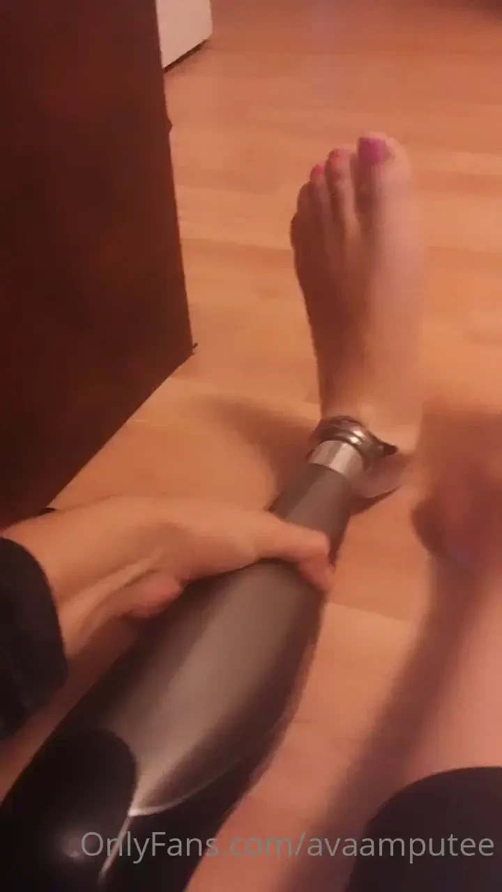 Teaser do you like when i stroke my prosthetic leg what about my cute 