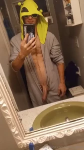 Anybody ready for a sleep over tested my new onesie alien pj s tonight