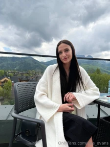 I sat looking at the mountains and imagined how cool it would be to