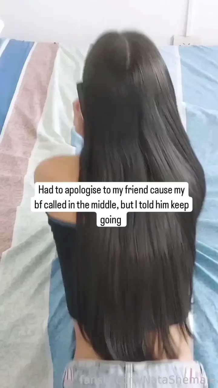 Waiting for someone to pull my hair will it be you shemale fyp femboy 