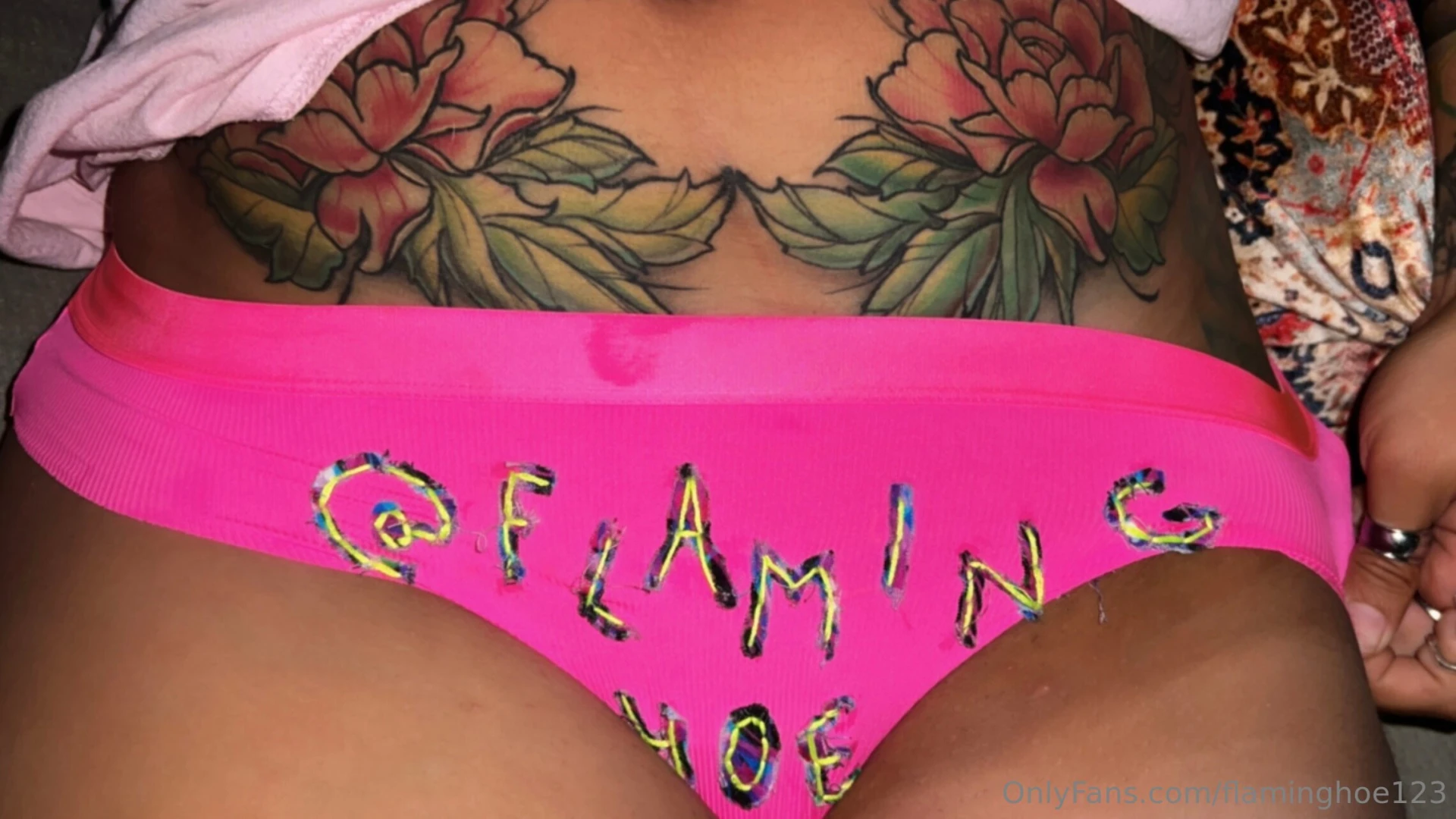 My best friend embroidered my of username and mailed me these custom 