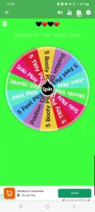 Another awesome fan had spin of our wheel whose going to try and win a part 1
