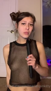 Deepthroating amp sucking a big black dildo seeing how far it can go