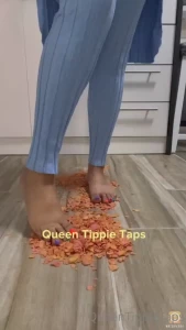 Pink frosted flakes and rainbow toes