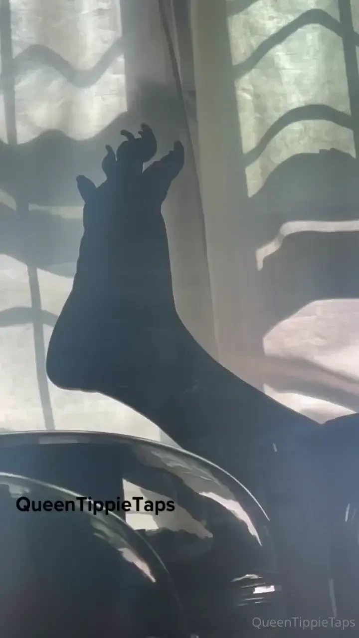 I looked up saw the reflection of my foot in the mirror and i felt 