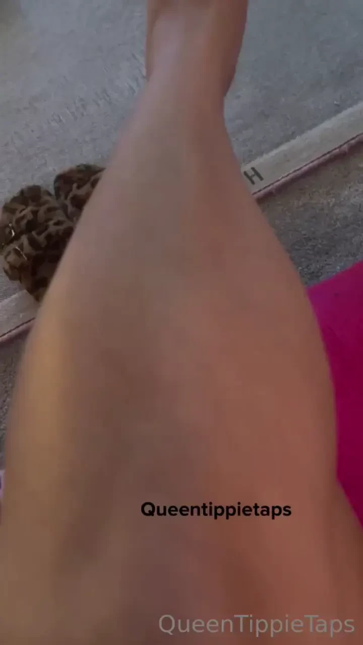 My dirty feet with long white french 