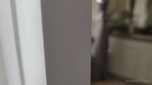 Caught being dirty in the bath while pregnant with my hairy pussy