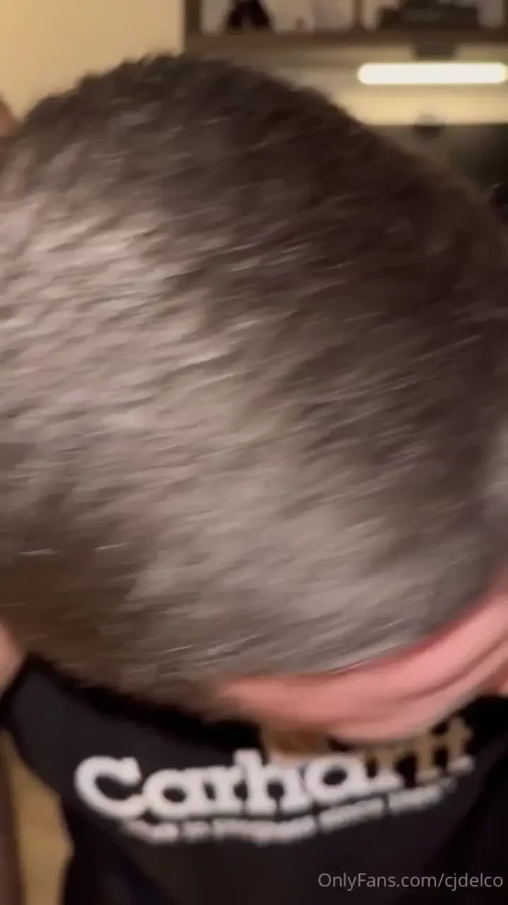 Got on my knees and serviced these 3 hung guys i got the reward i was 