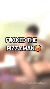 I fucked the pizza delivery guy at my hotel i couldn t help myself